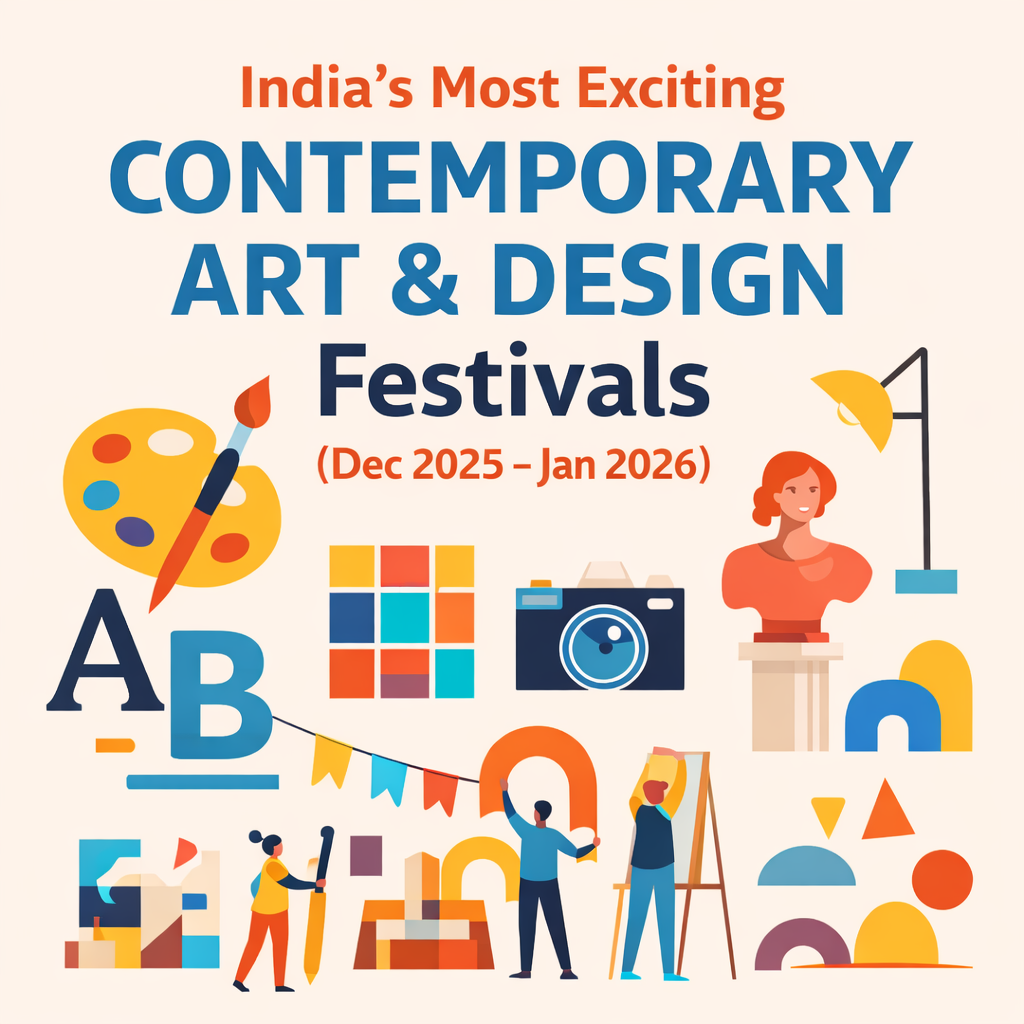India’s Most Exciting Contemporary Art & Design Festivals (Dec 2025 – Jan 2026)